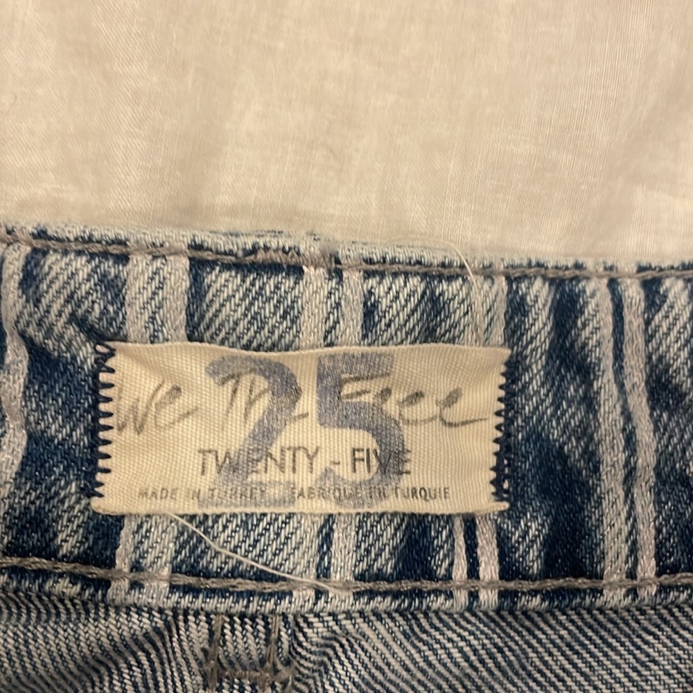 Free People x We The Free Dogtown Cutoff striped denim shorts - Picture 6 of 7